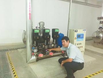 泉景天沅园区无负压二次供水“零”污染